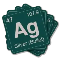 Airstream coasters A periodic table depiction of Aluminum and other elements related to an Airstream